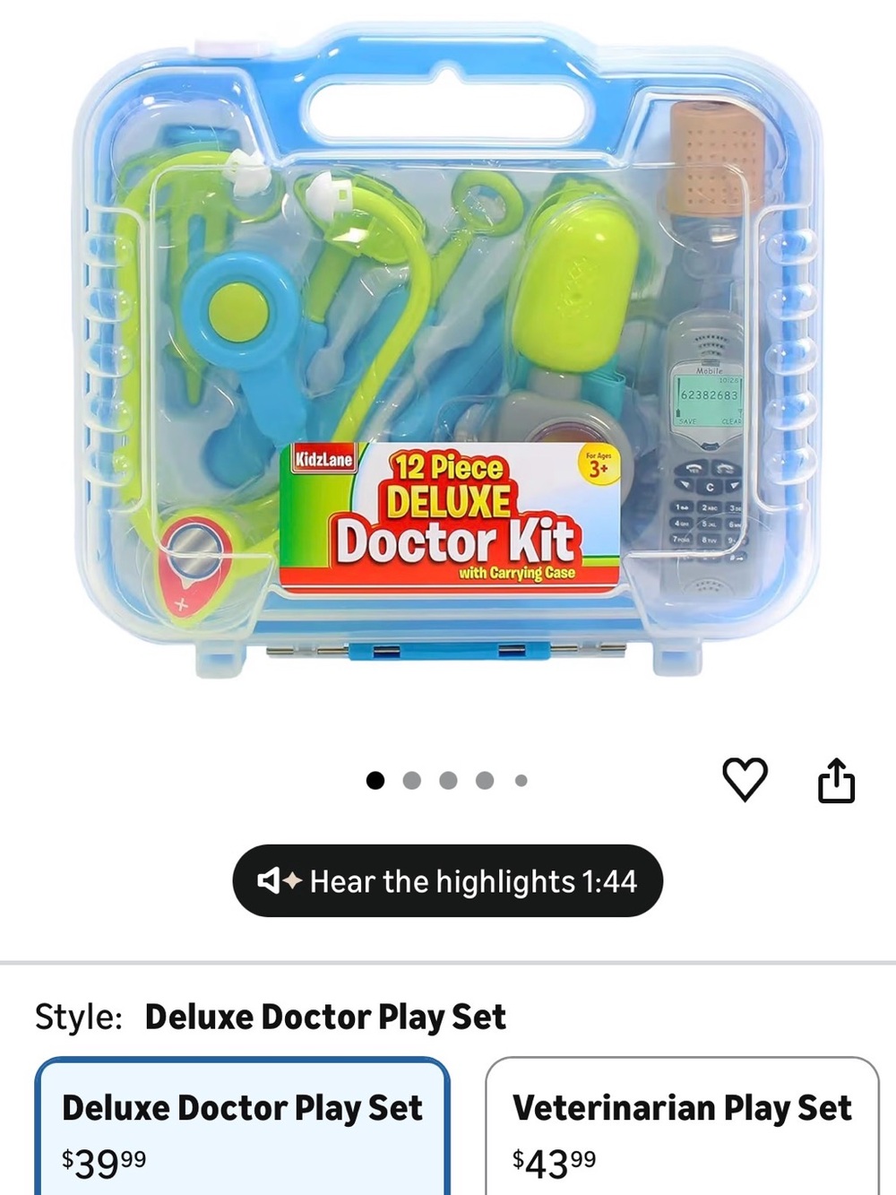 Kidzlane Deluxe Doctor Kit